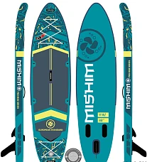 SUP (САП) Доска MISHIMO PRO-MAX Light Teal 11,6’ (355см) SUP (САП) Доска MISHIMO PRO-MAX Light Teal 11,6’ (355см)