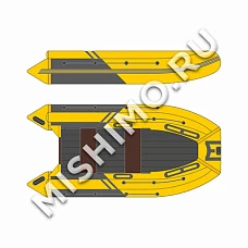 Лодка MISHIMO RIVER FJET PRO 460 под водомет Лодка MISHIMO RIVER FJET PRO 460 под водомет