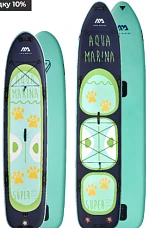 SUP-доска надувная семейная AQUA MARINA Super Trip Tandem 14'0" S22 SUP-доска надувная семейная AQUA MARINA Super Trip Tandem 14'0" S22